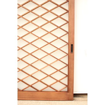 菱形組子 グラデーションガラス戸 在庫6枚　GD1083 