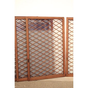 菱形組子 グラデーションガラス戸 在庫6枚　GD1083 