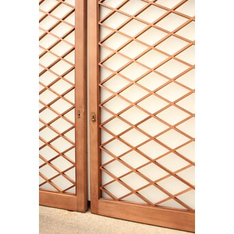 菱形組子 グラデーションガラス戸 在庫6枚　GD1083 