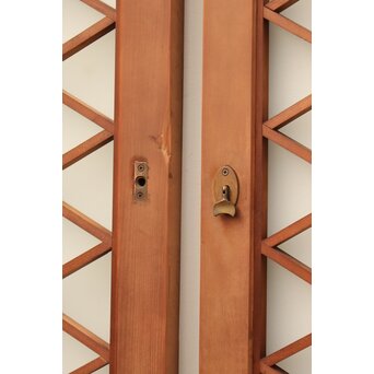 菱形組子 グラデーションガラス戸 在庫6枚　GD1083 