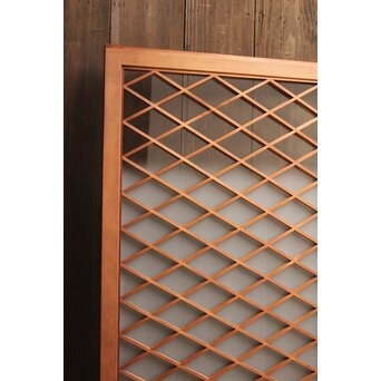 菱形組子 グラデーションガラス戸 在庫6枚　GD1083 