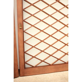 菱形組子 グラデーションガラス戸 在庫6枚　GD1083 