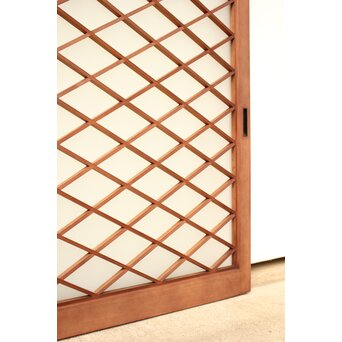 菱形組子 グラデーションガラス戸 在庫6枚　GD1083 