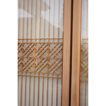 変わり七宝組子書院欄間 5枚1組　R2229 