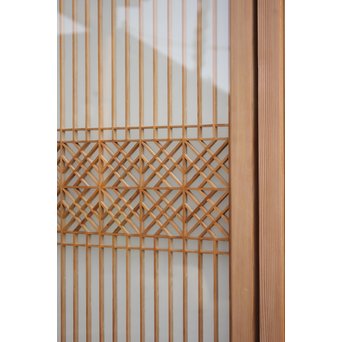 変わり七宝組子書院欄間 5枚1組　R2229 