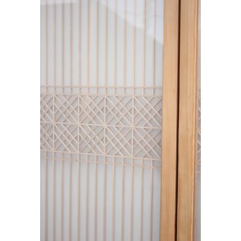 変わり七宝組子書院欄間 5枚1組　R2229 