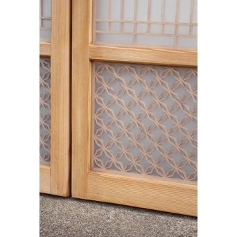 変わり七宝組子書院欄間 5枚1組　R2229 