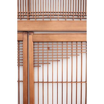 霞模様 書院欄間5枚1組　R2233 