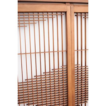 霞模様 書院欄間5枚1組　R2233 