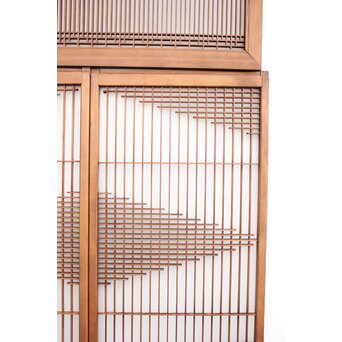 霞模様 書院欄間5枚1組　R2233 