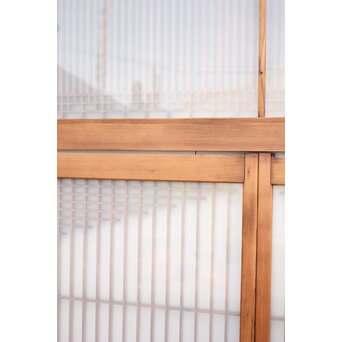 霞模様 書院欄間5枚1組　R2233 