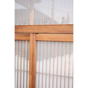 霞模様 書院欄間5枚1組　R2233 