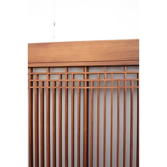 霞模様 書院欄間5枚1組　R2233 