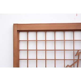 折り鶴組子 小型欄間　R2236 