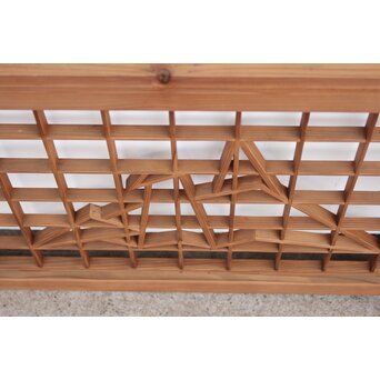 折り鶴組子 小型欄間　R2236 