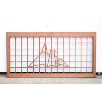 折り鶴組子 小型欄間　R2236 