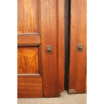 プレスガラス重厚観音ガラスドア 2枚1組　GD1087 