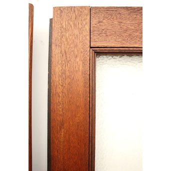 プレスガラス重厚観音ガラスドア 2枚1組　GD1087 