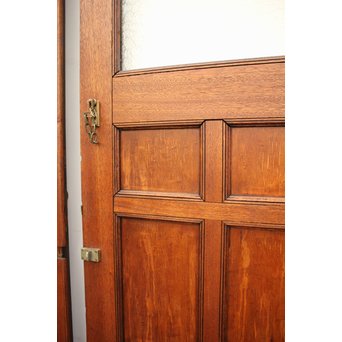 プレスガラス重厚観音ガラスドア 2枚1組　GD1087 