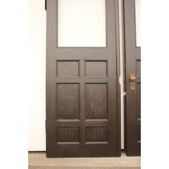 プレスガラス重厚観音ガラスドア 2枚1組　GD1087 