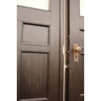 プレスガラス重厚観音ガラスドア 2枚1組　GD1087 