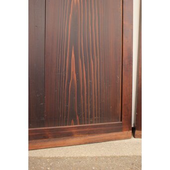 飴色帯戸 4枚1組　B895 