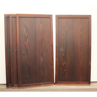 飴色帯戸 4枚1組　B895