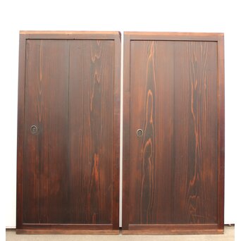 飴色帯戸 4枚1組　B895 