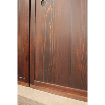 飴色帯戸 4枚1組　B895 