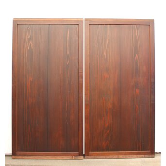 飴色帯戸 4枚1組　B895 