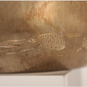 秋田 金光堂 竹谷金之助造 銀銚子/銀瓶一対　K589 