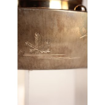 秋田 金光堂 竹谷金之助造 銀銚子/銀瓶一対　K589 