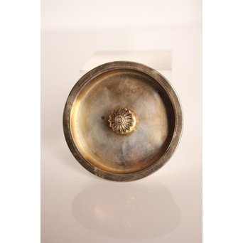 秋田 金光堂 竹谷金之助造 銀銚子/銀瓶一対　K589 