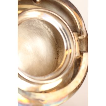 秋田 金光堂 竹谷金之助造 銀銚子/銀瓶一対　K589 