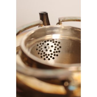 秋田 金光堂 竹谷金之助造 銀銚子/銀瓶一対　K589 