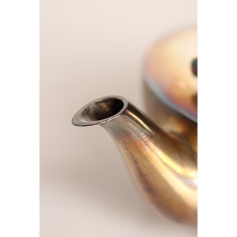 秋田 金光堂 竹谷金之助造 銀銚子/銀瓶一対　K589 