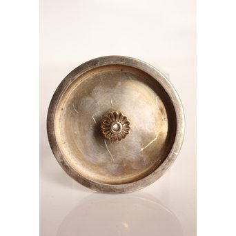 秋田 金光堂 竹谷金之助造 銀銚子/銀瓶一対　K589 