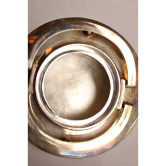 秋田 金光堂 竹谷金之助造 銀銚子/銀瓶一対　K589 