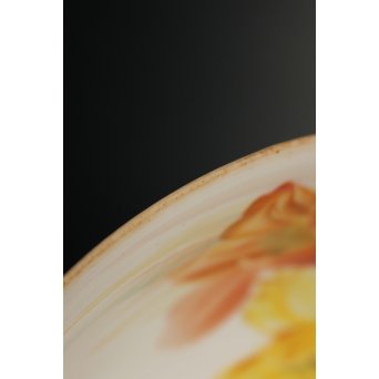 日陶オールドノリタケ薔薇 電笠/照明　A1799 