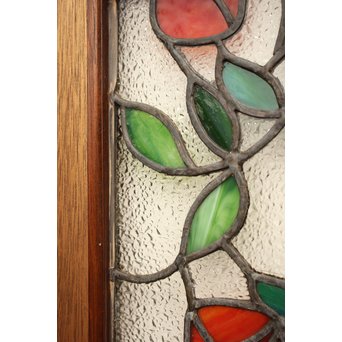 薔薇 ステンドガラス明り取り　GD1096 