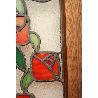 薔薇 ステンドガラス明り取り　GD1096 