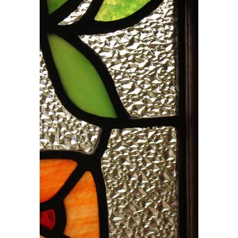 薔薇 ステンドガラス明り取り　GD1096 
