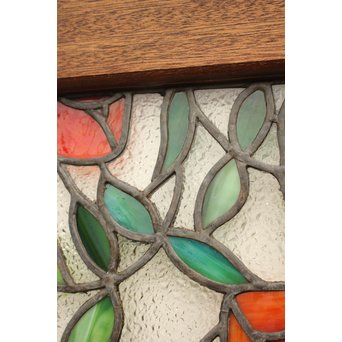 薔薇 ステンドガラス明り取り　GD1096 