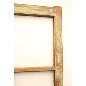 シャビーアンティークガラス戸 2枚1組　D168 