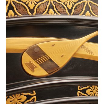 皇室御用達 蒔絵椅子A  T396 