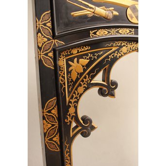 皇室御用達 蒔絵椅子A  T396 