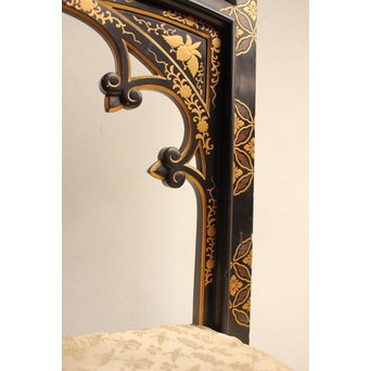 皇室御用達 蒔絵椅子A  T396 