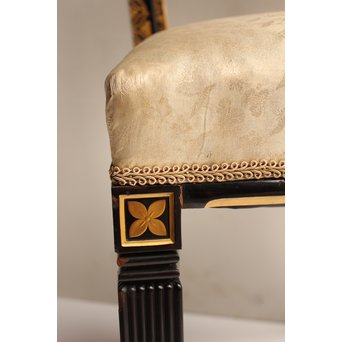 皇室御用達 蒔絵椅子A  T396 