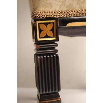 皇室御用達 蒔絵椅子A  T396 