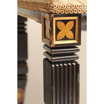 皇室御用達 蒔絵椅子A  T396 